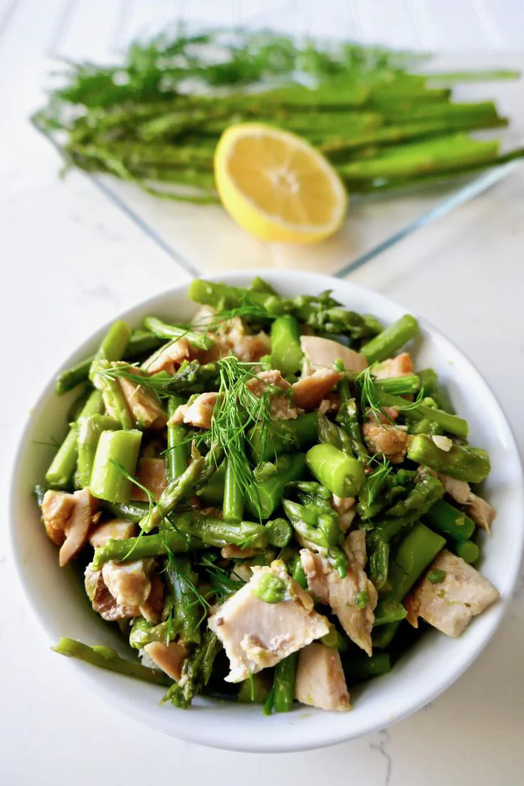 Chicken & Asparagus Salad